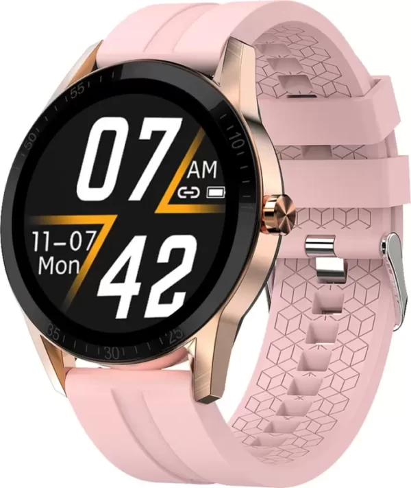 Fire-Boltt Talk 1.28 inch Bluetooth Calling with SpO2, Metal Body & Luxury Design Smartwatch