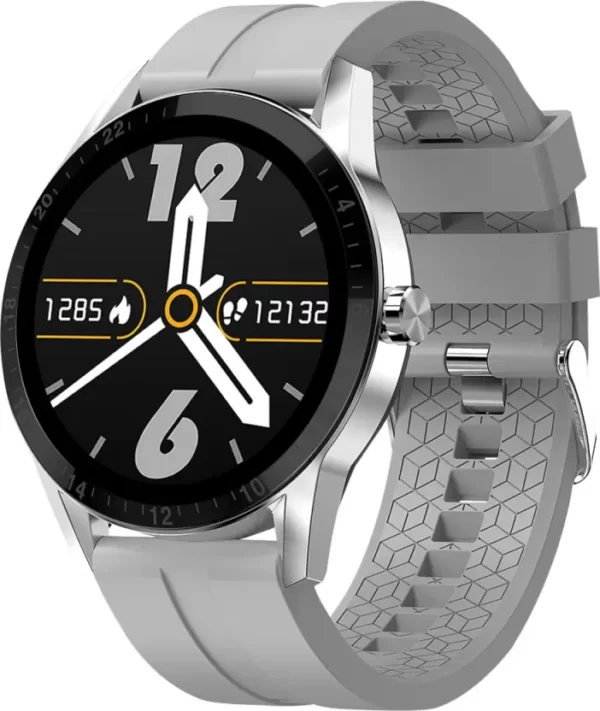 Fire-Boltt Talk 1.28 inch Bluetooth Calling with SpO2, Metal Body & Luxury Design Smartwatch