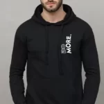 Men Full Sleeve Printed Hooded Sweatshirt 13