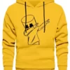 Men Full Sleeve Printed Hooded Sweatshirt 4