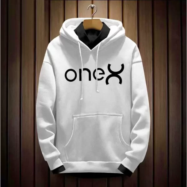 Men Full Sleeve Solid Hooded Sweatshirt 21