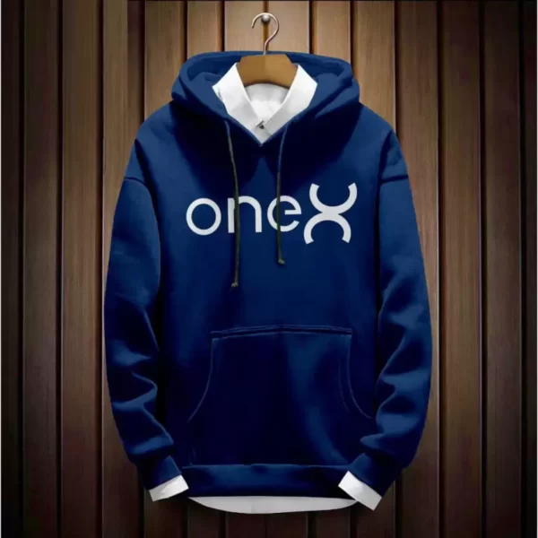 Men Full Sleeve Solid Hooded Sweatshirt 25