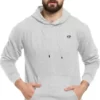 Men Full Sleeve Solid Hooded Sweatshirt 39