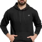 Men Full Sleeve Solid Hoodi Sweatshirt