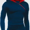 Men Full Sleeve Solid Hooded Sweatshirt 8