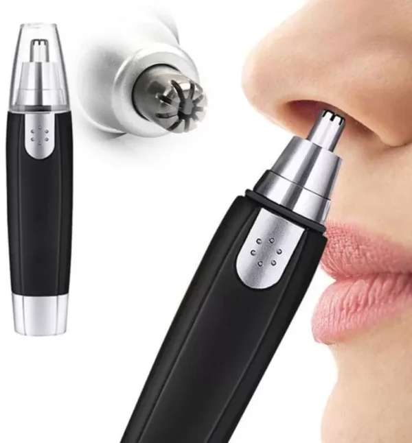 BeeDuck Electric Nose, Ear Hair Removal for Men & Women Trimmer 120 min Runtime 0 Length Settings