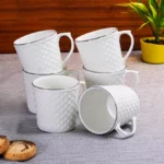 Cup Set Bone China Dishwasher Safe Pack of: 6 Capacity: 150 ml