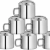 Stainless Steel double wall tea and coffee cup set Pack of 4